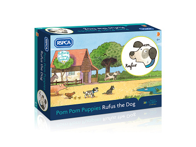 RSPCA Packaging branding design illustration print vector