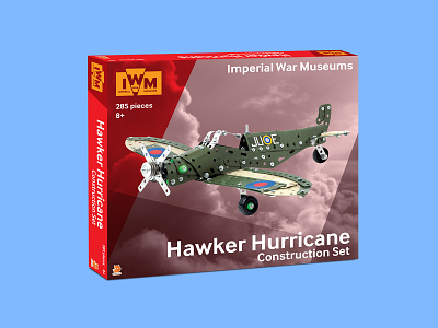 IWM Hawker Hurricane Construction Set branding design packagingdesign print