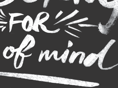 State of Mind Detail type typography lettering hand draw sketch