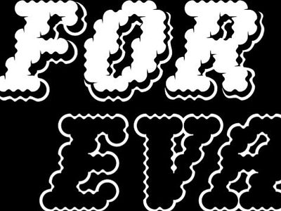 For-Eva-Eva lettering type typography