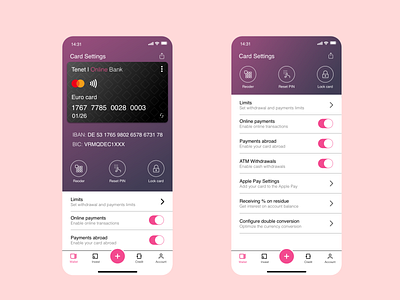 Mobile Bank Tenet - UX/UI concept by Maxim Stepanov on Dribbble