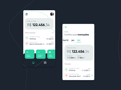 Finance mobile app design app app design finance app mobile