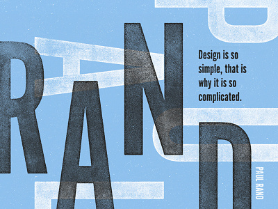 Paul Rand Philosophy design paul rand