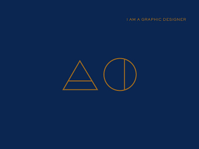 Personal Brand WIP brand gold icon identity letters logo minimal persona simple