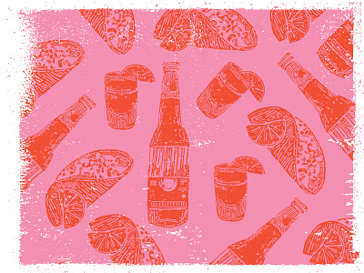 Textures Icons beer block etching icons mexico print tacos tequila texture