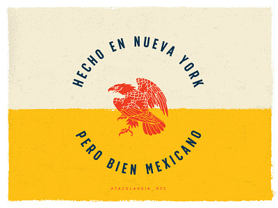 Hecho en Nueva York, Pero bien Mexicano eagle flag mexico new york seal