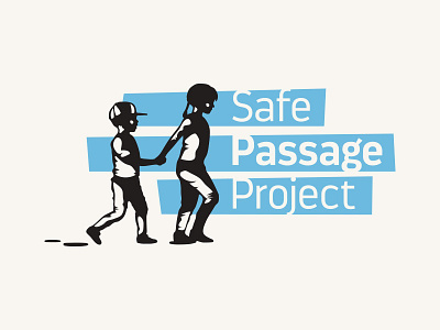 Safe Passage Project Logo child emotional logo passage project safe