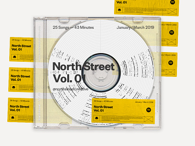 North Street Vol.01 Playlist Cover cover mixtape playlist spotify