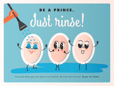 Design Challenge PSA - Rinse those dishes! 