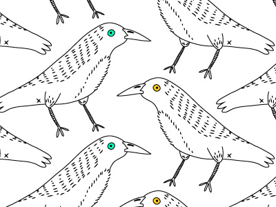 Zanates bird pattern zanates