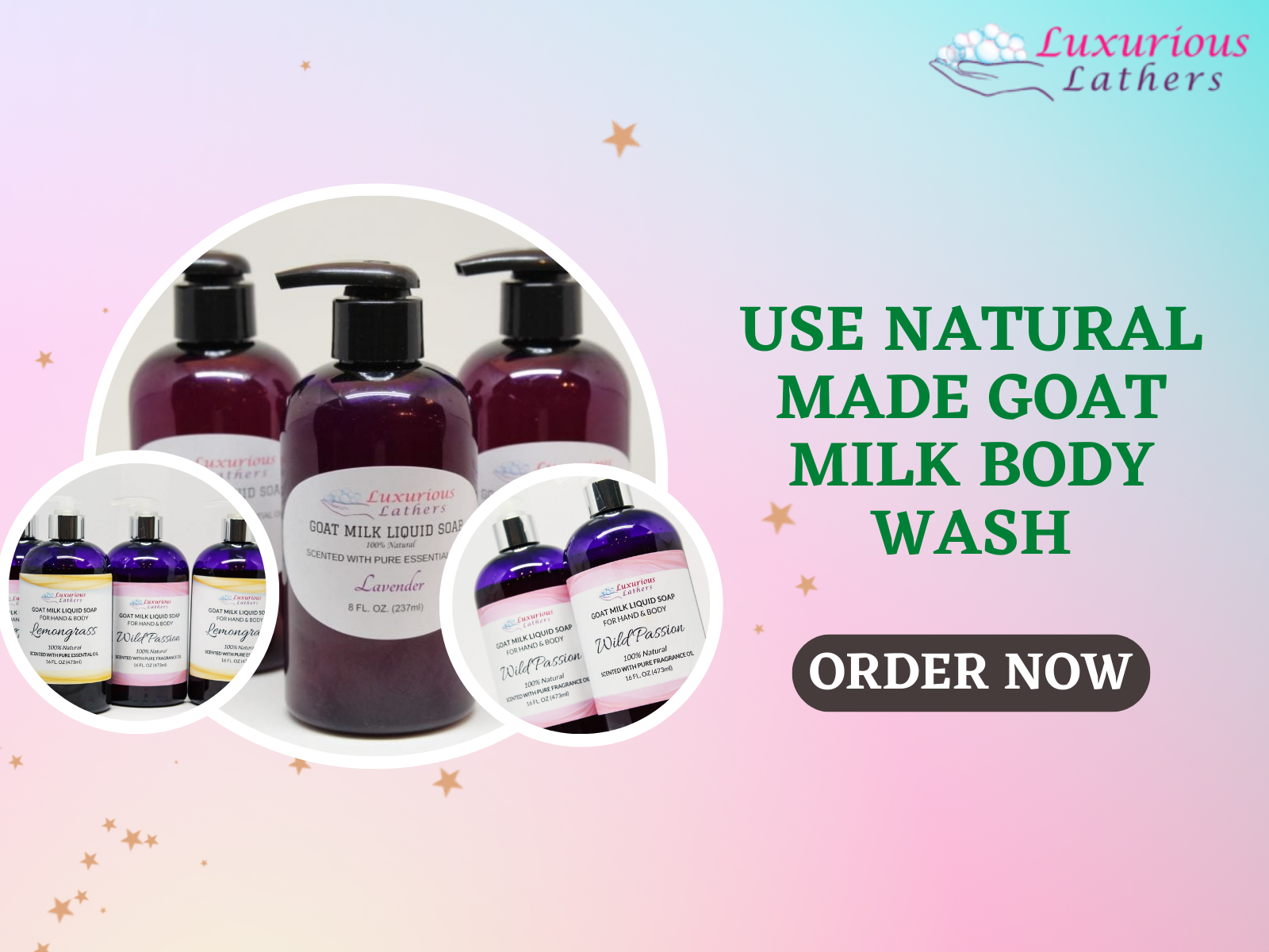 Use Natural Made Goat Milk Body Wash To Get Real Nourishment by