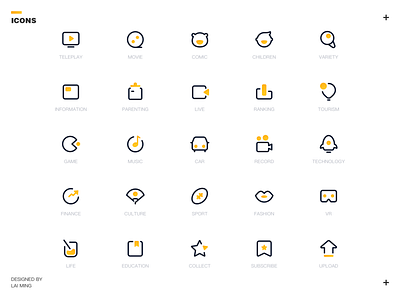 Icon Practice car collect comic education fashion film finance game gui icon icons live movie music ranking sport tv ui ux vr