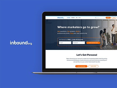 Inbound.org Landing Page