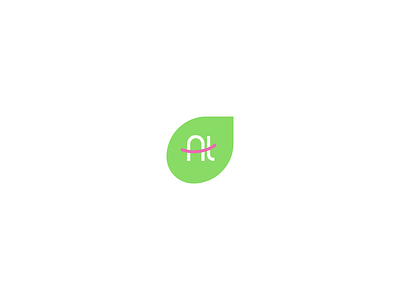 Abrar trading a art awards branding design green identity invitation leaf logo mark pink vector