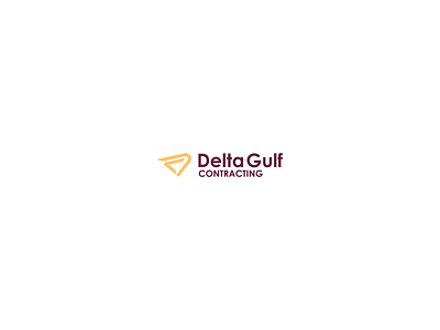 delta Gulf awards branding delta design gold golden identity invitation logo mark pink triangle