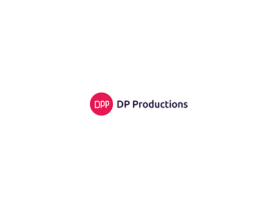 DP Productions awards branding circle d design identity invitation logo mark p photography pink production