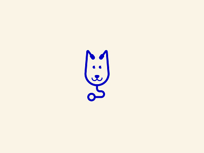 Dog Doctor blue branding clinic design doctor identity illustration logo mark petshop shop vector vet
