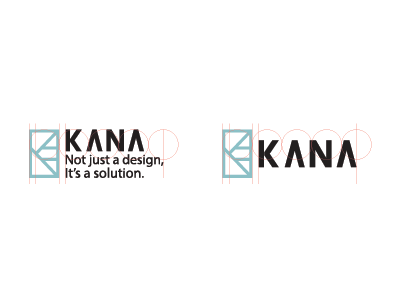 KANA branding icon identity illustrations king letter logo mark type
