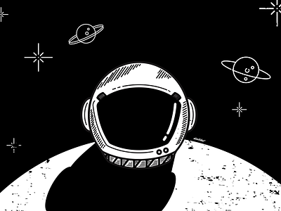 Astronaut illustration