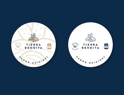 Tierra_Bendita package design branding design icon illustration letters logo logotipos logotype typography vector