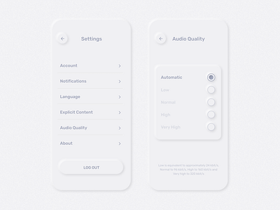 Settings app dailyui design figma figmadesign minimal ui uidesign