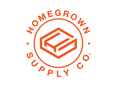Homegrown Supply Co. branding gardening packaging publications