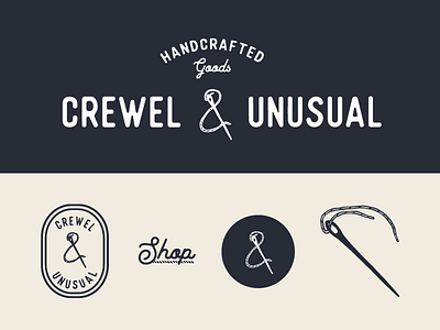 Crewel Brand Elements anchor brand elements crewel nautical needle thread woodsy