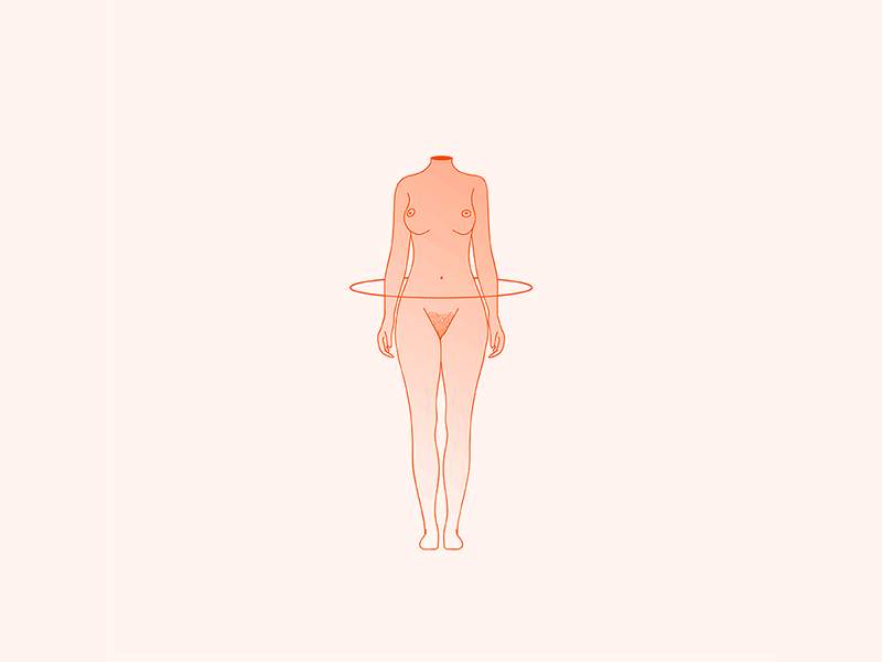 Personal Space body gif gradient personal space pink privacy
