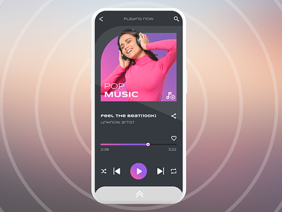 Music Player App by Bruna Melo on Dribbble