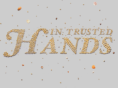 In Trusted Hands, crafted lettering for Bank of Maldives