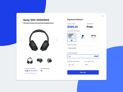 Daily UI #002 Check Out Form checkout checkout form creditcardcheckout dailyui dailyui 002 design invision studio payment form userexperiance ux ui