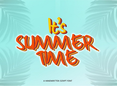 Hello Summer font font hello summer summer written font