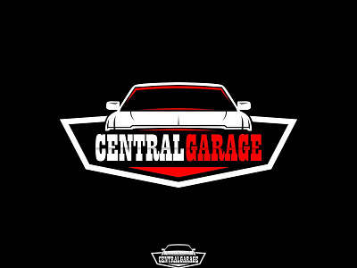 CENTRAL GARAGE LOGO DESIGN branding logo