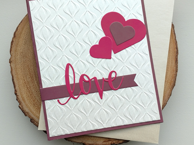Valentines Card #3 card craft greeting handmade love paper valentines