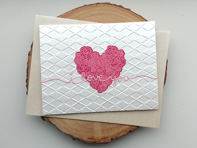 Valentines Card #5 card craft greeting handmade love paper valentines