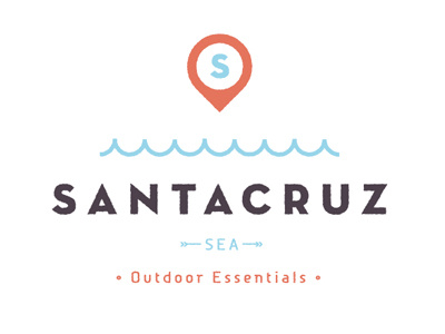 Santa Cruz design icon logo