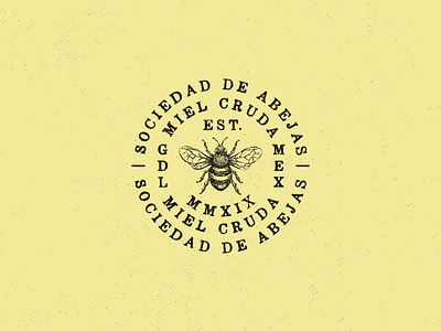 Sociedad de Abejas branding graphicdesign logo zinegraph