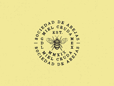 Sociedad de Abejas branding graphicdesign logo zinegraph