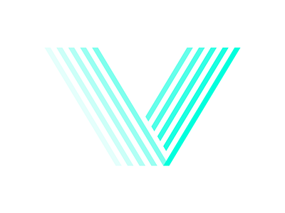 V typography v