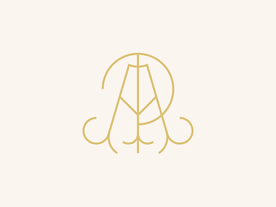 AP Monogram branding logo monogram type typography zinegraph