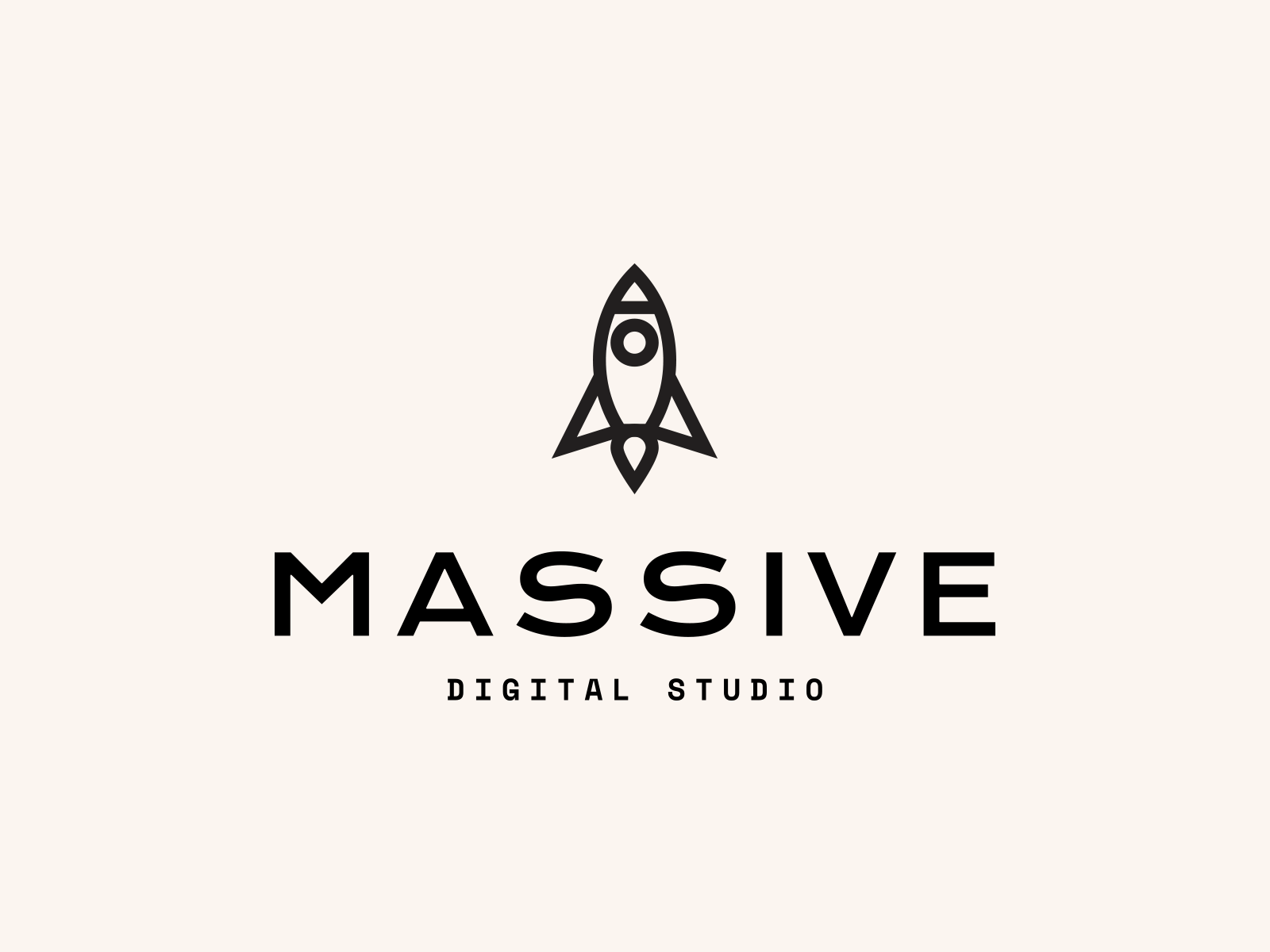 Massive Digital Studio Branding branding icon icons illustra typography vector