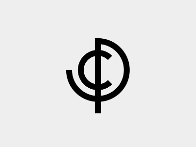 Paulette Couture Monogram branding logo monogram