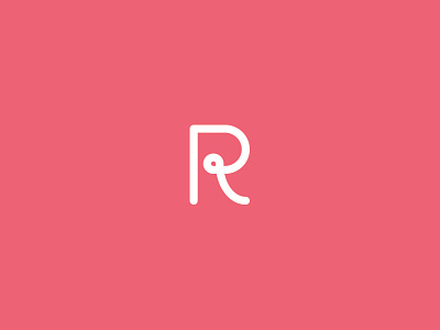 R branding logo type