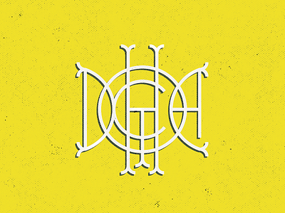 Complex Monogram mexico monogram texture yellow zinegraph