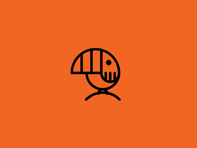 A little toucan branding icon logo toucan zinegraph