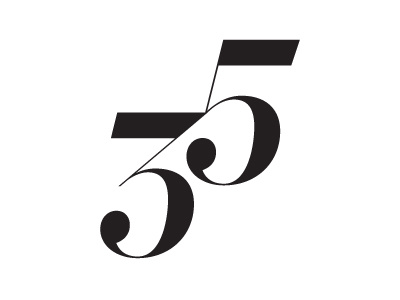 35 logo numbers zinegraph