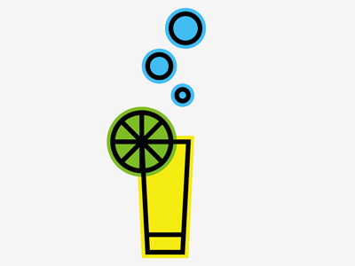 Tequila shot drink icon illustration mexico zinegraph
