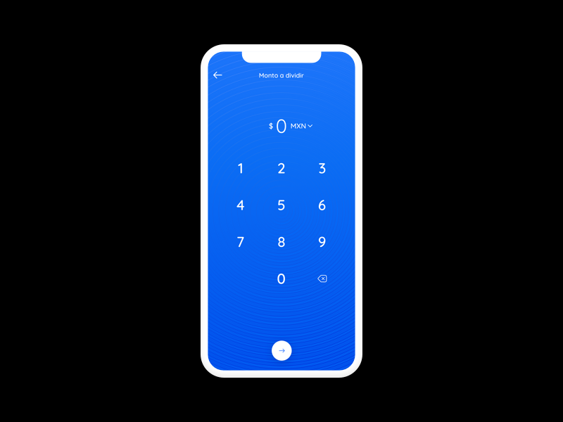 Split bill transaction payment amount ui tip fintech app bill split calculator