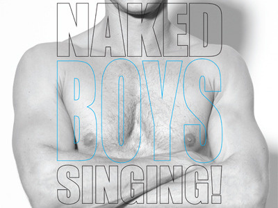 Book Design - Naked Boys Singing