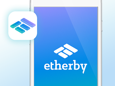 Etherby Identity app bitcoin design ethereum identity logo product